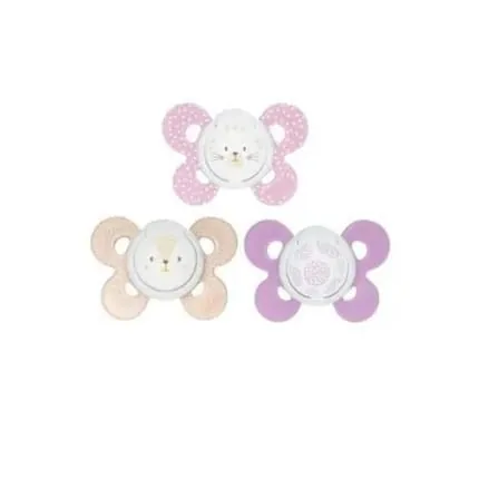 Chicco Silicone Pacifier Physio Comfort For Girls 616 Months 2 Units