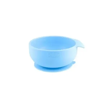 Chicco Silicone Bowl Blue 1 Piece