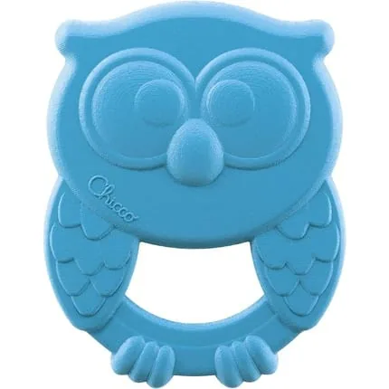Chicco Eco+ Teething Toy, Owly | Sustainable Baby Toy, Recycled Plastic, 3