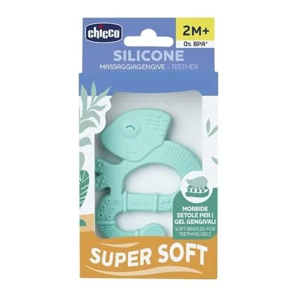 Chicco Soft Silicone Teether Lizard 2 Months+ Boy