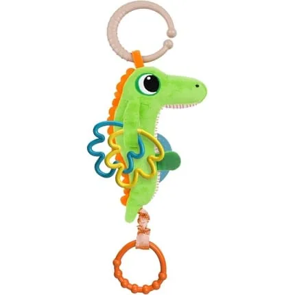 Chicco Vibrating Crocodile Rattle - Cute Textile Toy