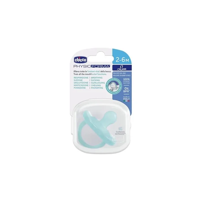 Physioforma Luxe Soothing Silicone Pacifier 2-6 Months Mint