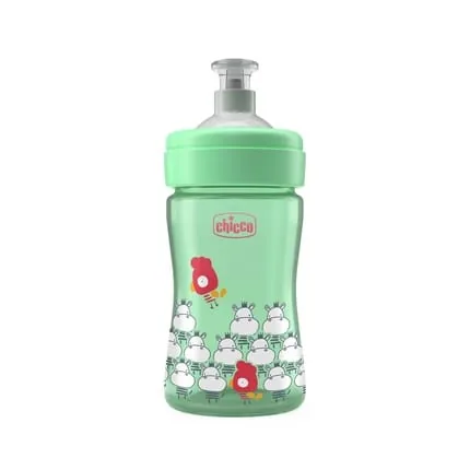 Chicco Push & Pull Sippy Cup - Small and Compact Baby Sippy Cup