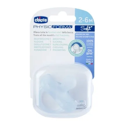 Chicco Chicco Physioforma Soft Pacifier 2-6 Months Blue 1 Piece