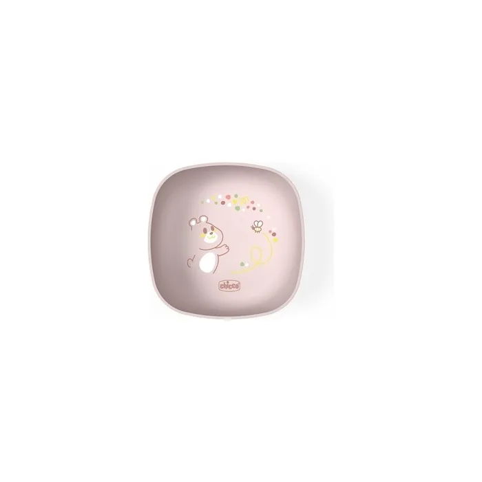 Chicco Bowl With Lid Pink For Babies 6 Months And Older