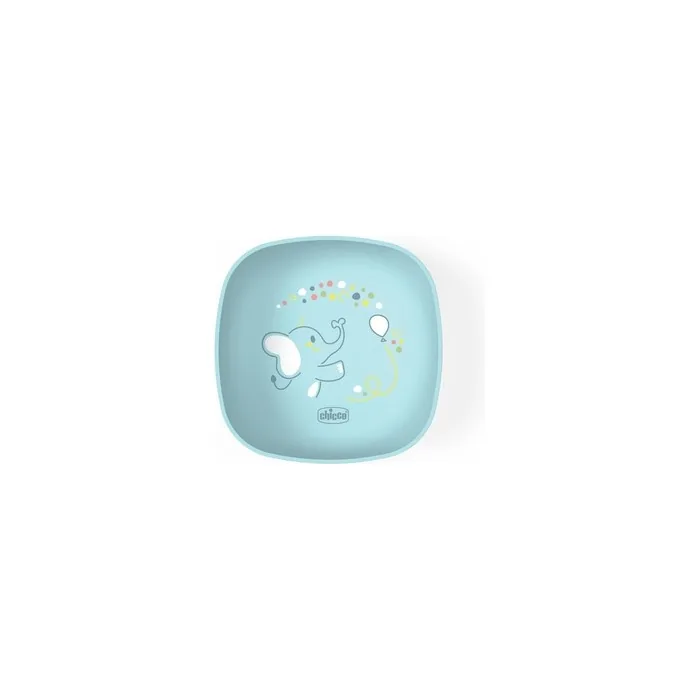 Chicco Bowl With Lid 6 Months Blue