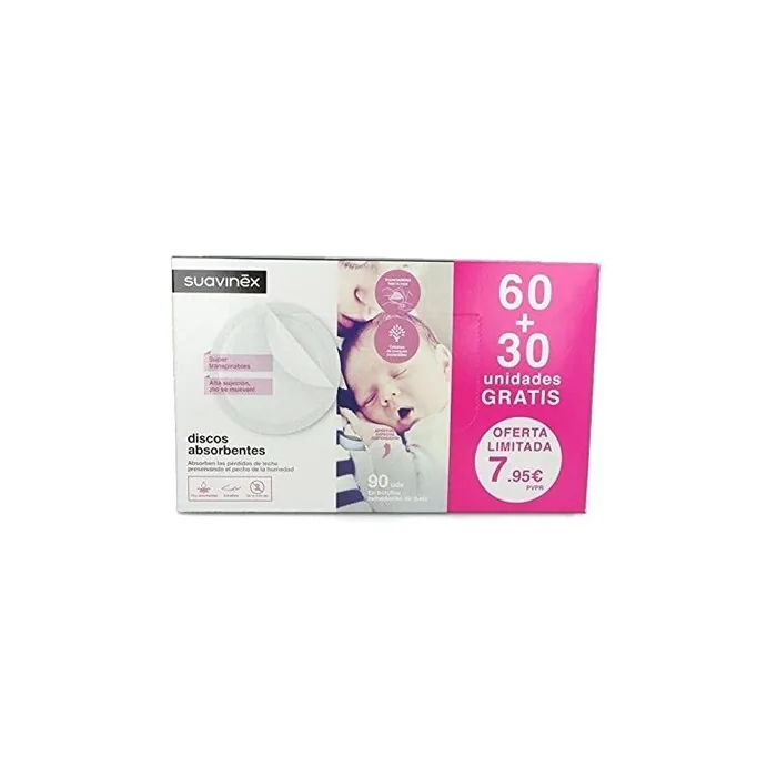 Suavinex Absorbent Discs 60 30 Units