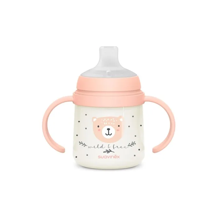Suavinex Baby Training Cup with Handle Glows in the Dark