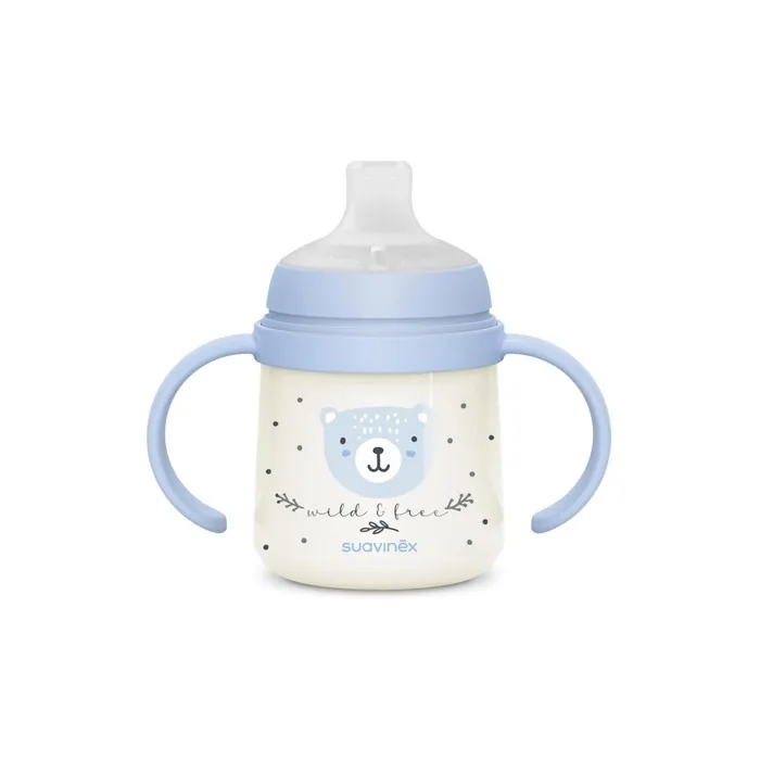 Suavinex Baby Training Cup with Handle Glows in the Dark