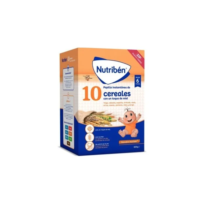 Nutriben Nutriben 10 Cereals Porridge 600 G