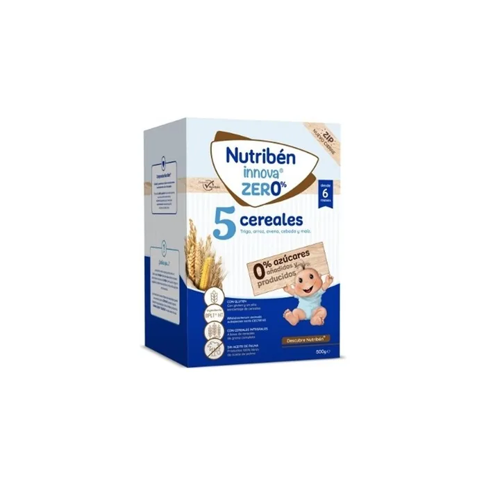 Nutriben Nutriben Innova 5 Cereals 0% - 500 G Pack
