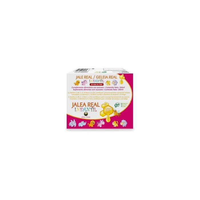 Ghf Royal Jelly Vital For Children Vials 20 Vials Of 10ml