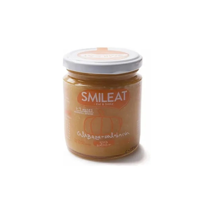 Smileat Organic Pumpkin And Zucchini Puree 230g