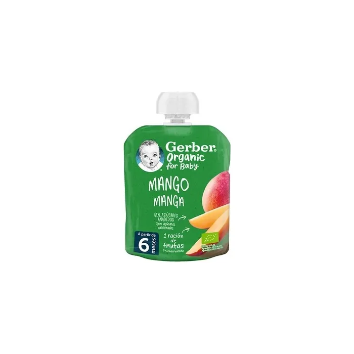 Gerber Gerber Pouch Organic Handle 90g