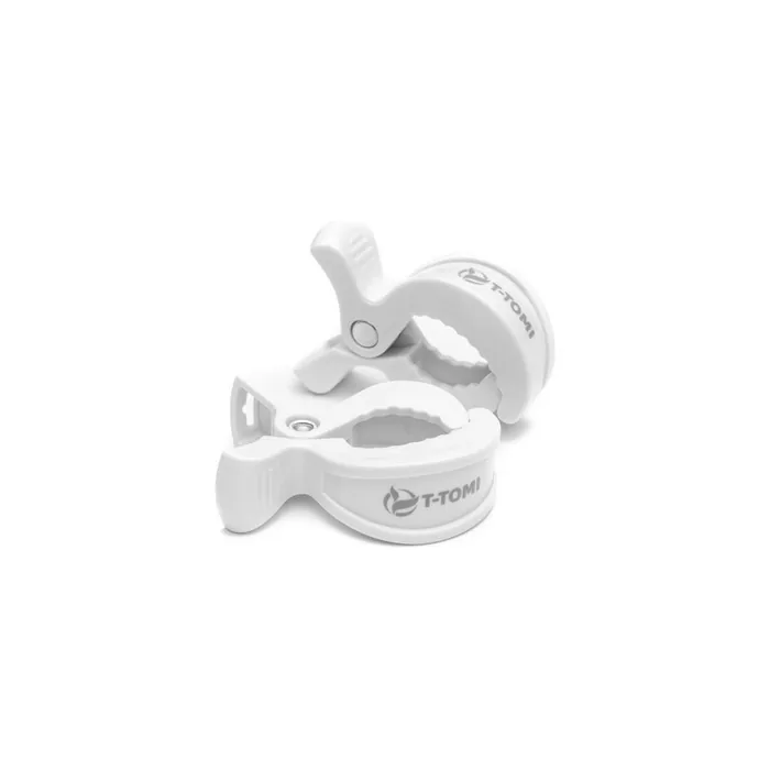 Ttomi Clip For Pacifier White 2 Pcs