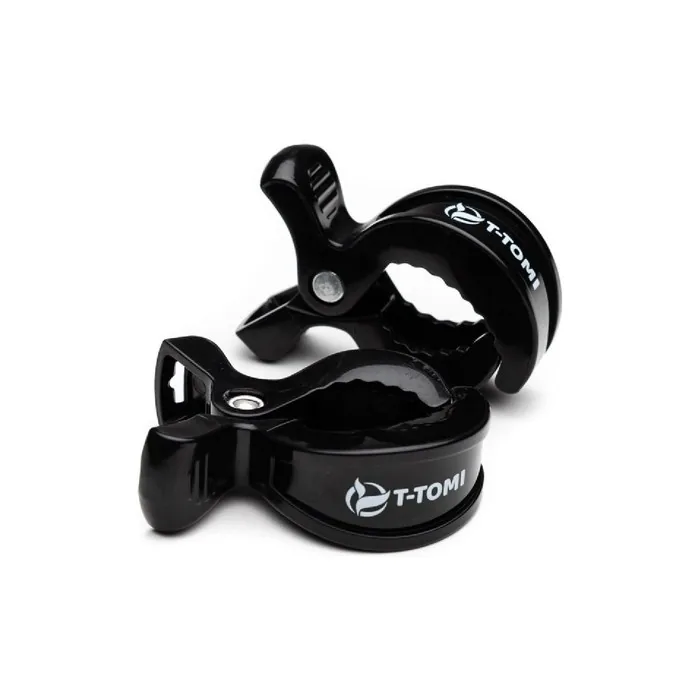 Ttomi Clip For Pacifier Black 2 Pcs