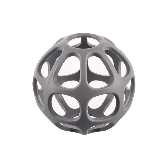 Zopa Silicone Teether Round Dentaruolo Dove Grey 1 Pz