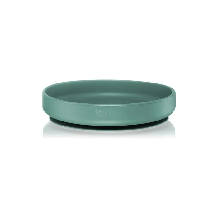 Petite&Mars Take&Match Silicone Plate Misty Green For 6 Months And Older