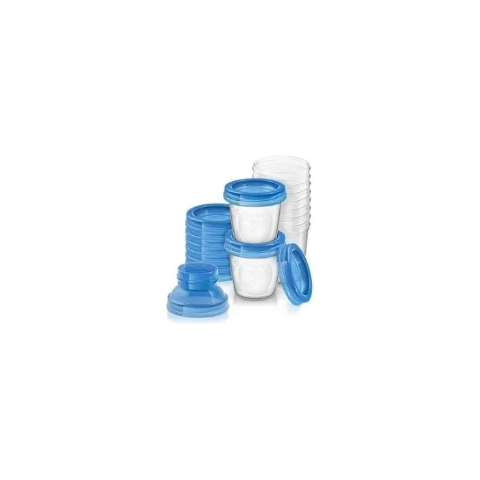 Philips Avent Avent Complete System Set Breast Milk Conservation Set 10 Containers Of 180ml