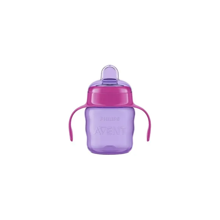 Philips Avent Learning Cup With Purple Spout 200ml Suitable For 6 Months And Older