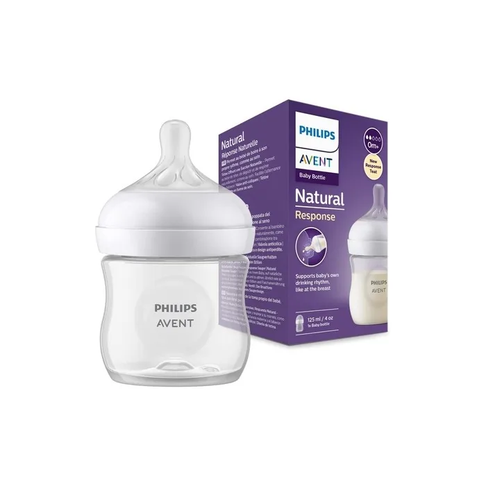 Philips Avent Natural Bottle with Responsive Dummy 125ml