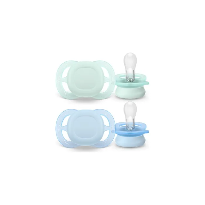 Philips Avent Ultra Start Baby Bottle 02 Months Light Greenlight Blue