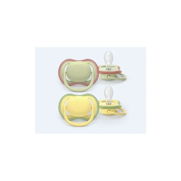 Philips Avent Ultra Air Soother 18 Months And Older Light Greenyellow