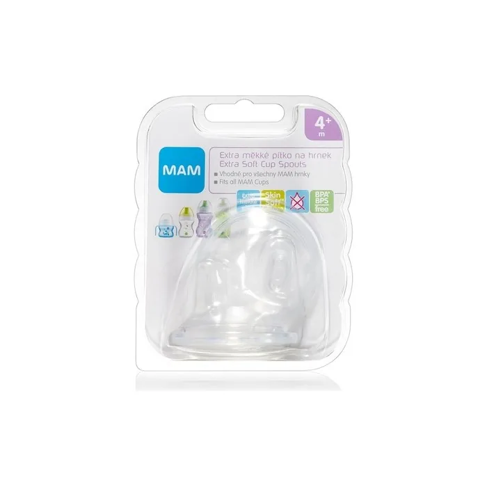 MAM Teat Extra Soft Cup Spouts 4m 2szt K