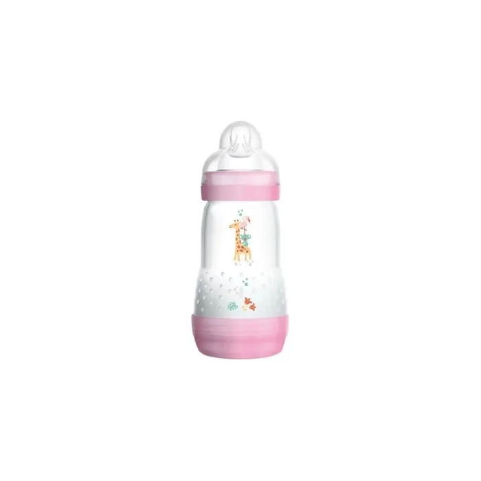 Mam Mam Baby Anti Colic Bottle Pink 260ml