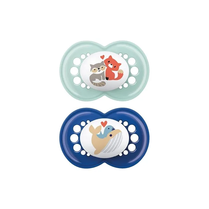 Mam Original S163 Pacifier With Teat, Skinsofttm Silicone, Ultra Soft, For