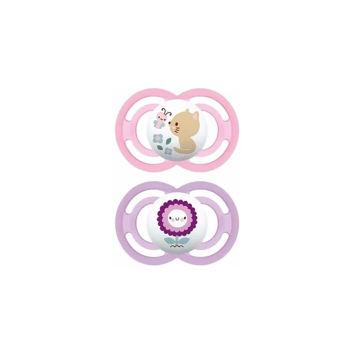 Mam Pacifier Perfect 16+ Silicone 2 Units Pink