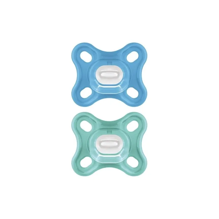 Mam Comfort Dummy Set 0-2 Months for Premature and Newborns