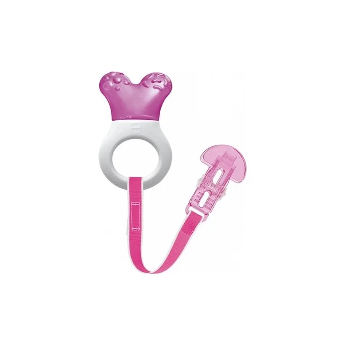 Mam Chilled Teething Ring with Clip for 2 Months and Older