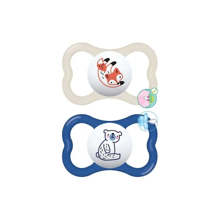 Mam Supreme Silicone Pacifier For 16 Months - Better Together, 2 Pack