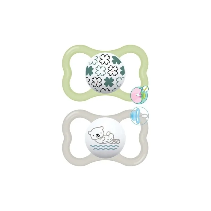 Mam Supreme Silicone Pacifier 16 Months Better Together - 2 Pack