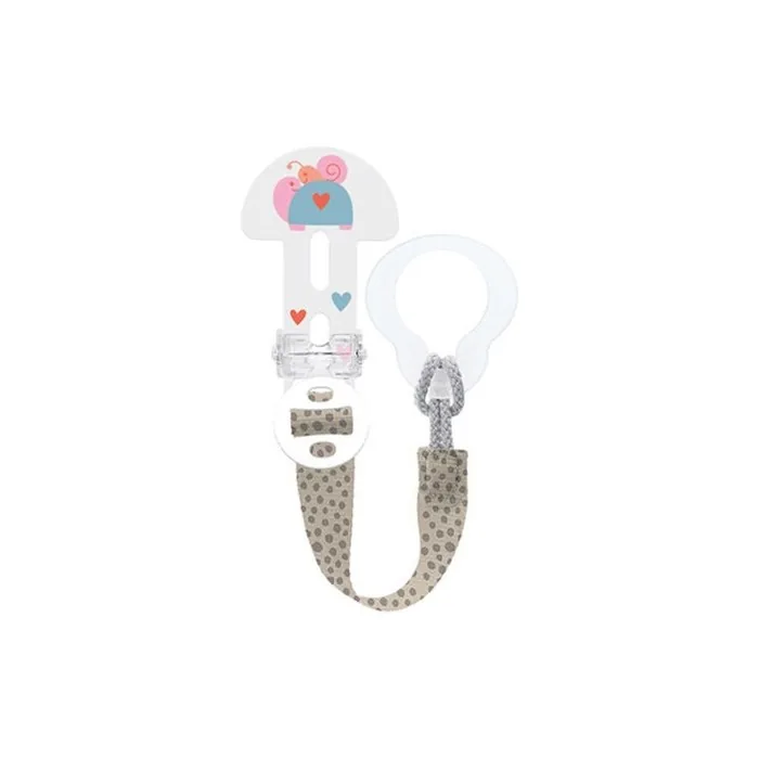 Mam Clip It Cover - Pacifier Clip For Girls, Suitable From Birth, 1 Piece