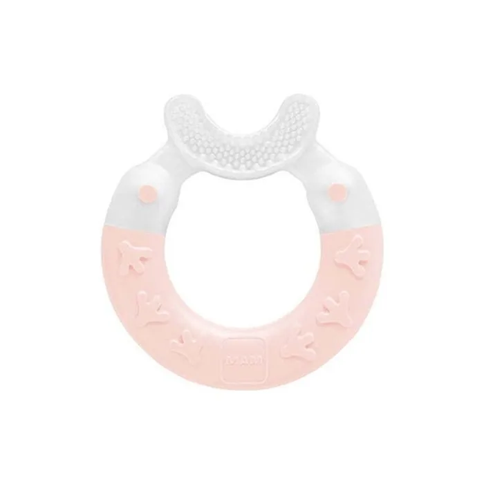 Mam Bite Brush - Light Pink, 3 Months And Up