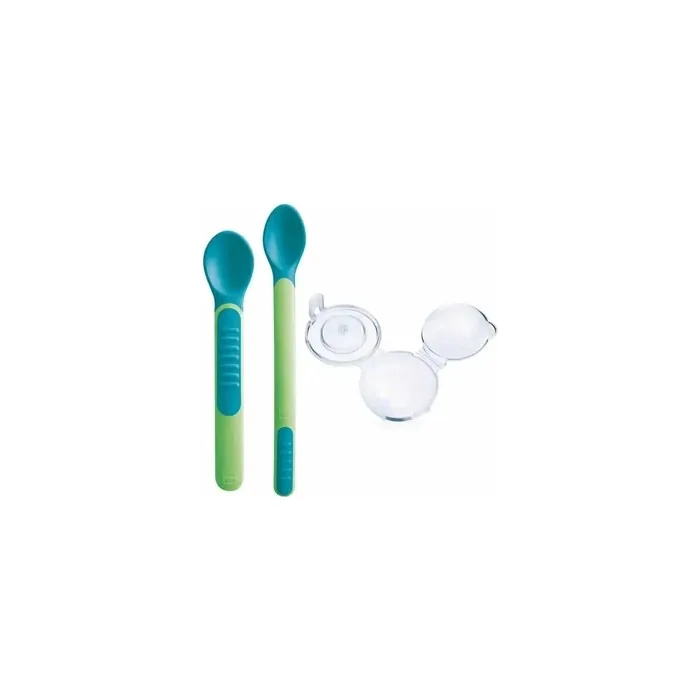 Mam Heat Sensitive Spoon 2 Units Neutral