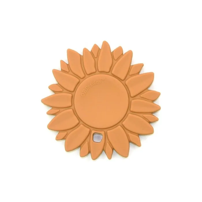 Ob Designs Sunflower Teether Ginger For 3m