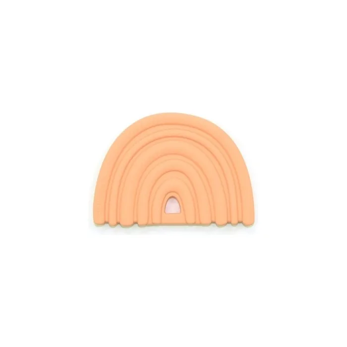 Ob Designs Rainbow Teether Peach For 3 Months And Older