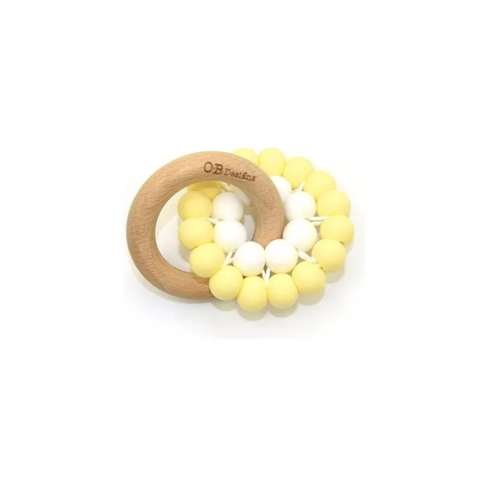 Ob Designs Teether Toy Dentaruolo Lemon 3m 1 Pz