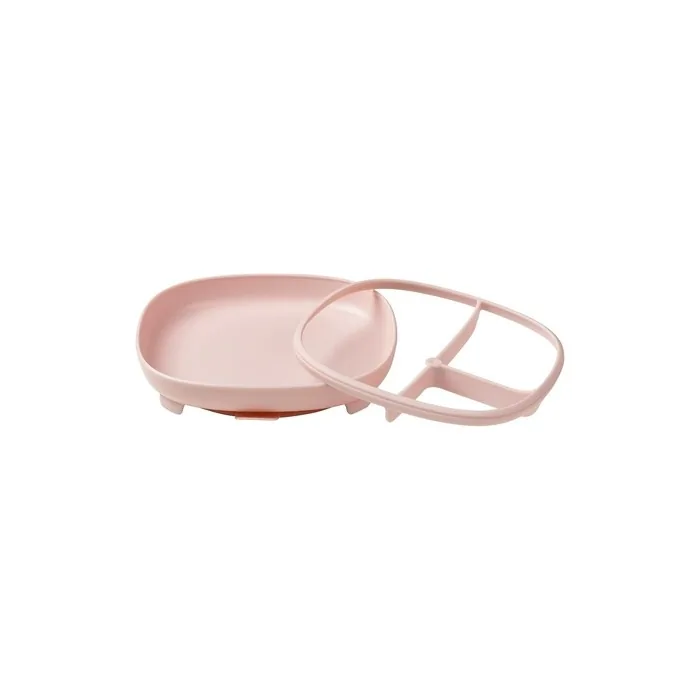 B.Box 2 In 1 Suction Plate with Strong Suction Base and Removable Divider