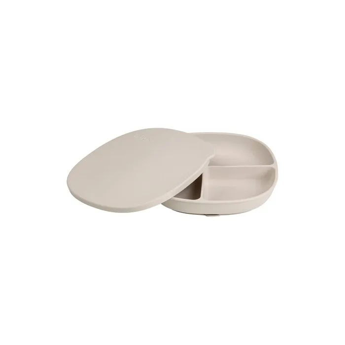 Bbox Silicone Plate with Strong Suction Base - 3 Section Divided Plate
