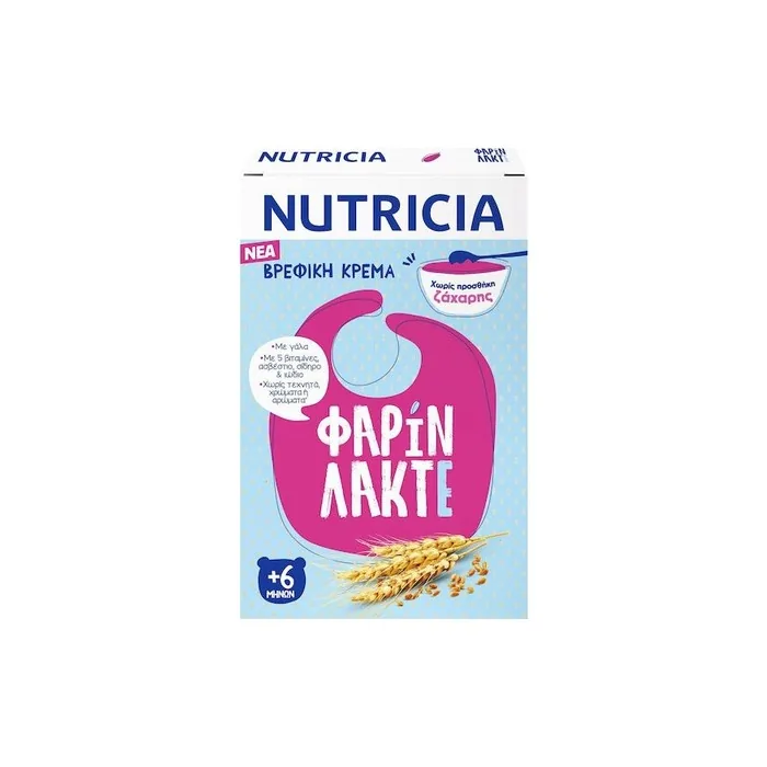 Nutricia Baby Cream Farina Lacte 6 Months 250 Grams