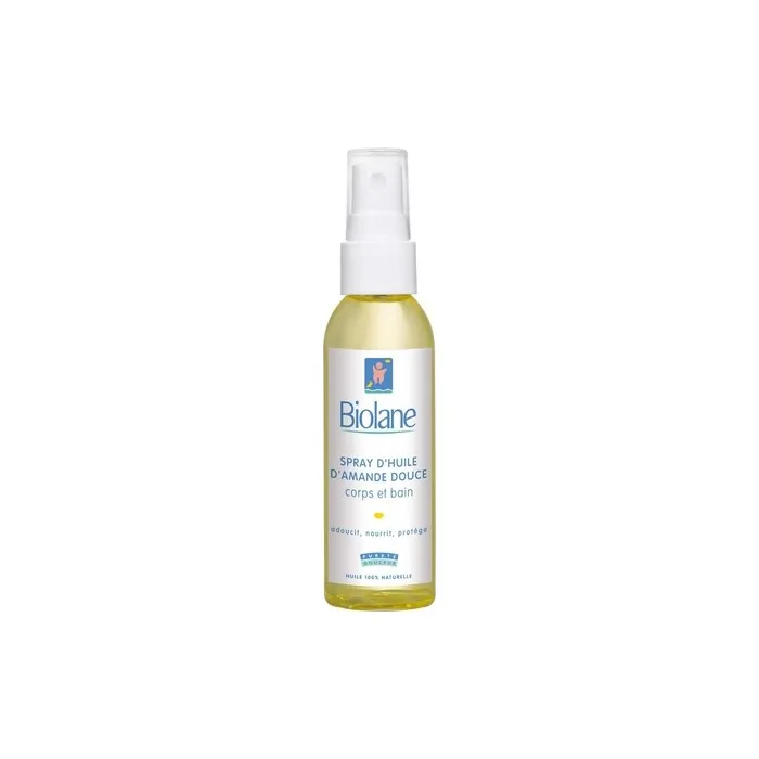 Biolane Spray Sweet Almond Oil 75ml - Set Of 2