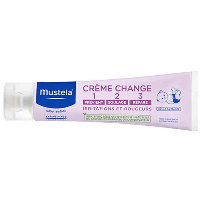 Mustela Change Cream 123 50 Ml By Mustela Ideal For Diaper Changes