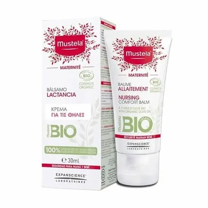 Mustela Lactation Balm Bio 30ml Maternity Nursing Comfort Balm