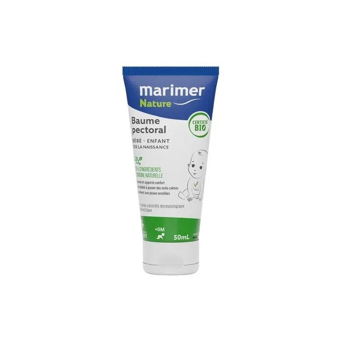 Marimer Nature Baby Child Pectoral Balm Organic 50ml