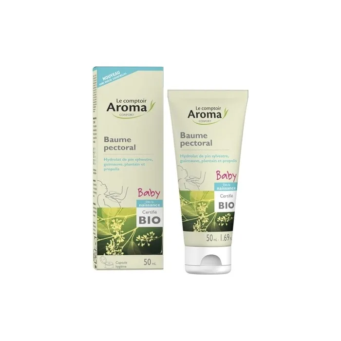 Le Comptoir Aroma Organic Baby Pectoral Balm 50ml