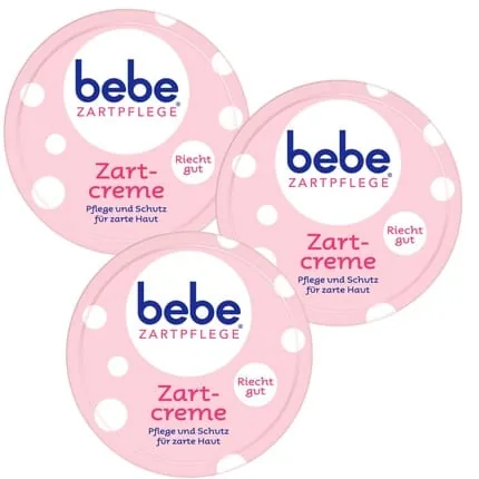 bebe Zartpflege Zartcreme Pflege & Schutz für zarte Haut angenehmer Duft 150ml